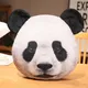 Simulation Animal Head Pillow Pig Bear Panda Doll Soft Realistic Toy Kids Birthday Gift Home