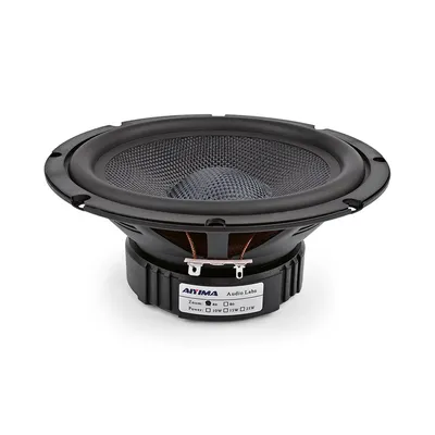 AIYIMA 1 Stücke Mid-Woofer Lautsprecher 4 8 Ohm 40 W 6,5 Zoll Glasfaser Mitteltöner Bass Image