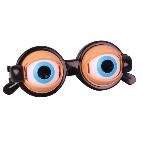 Lustige Streich Brille Spielzeug Horror Augapfel fallen Brille verrückte Augen Spielzeug liefert