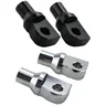 2 Pieces Foot Pegs Mountings Adapter for Male Pegs Mounting