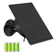 12v Solar Battery Charger 4W Solar Panel 5200mAh Battery IP66 Waterproof 10400mAh Solar Panel