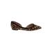Sam Edelman Flats: Brown Leopard Print Shoes - Women's Size 6 1/2