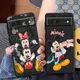 Hübsche Minnie Mickey Mouse Handy hülle für Google Pixel 8 7 Pro 6 Pro 6a 5a 5 4 4a xl 5g schwarz