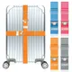 Adjustable Anti-theft Luggage Buckle Strap Anti-lost Luggage Strap Bundling Belt Cross Strap