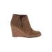 Lucky Brand Ankle Boots: Tan Shoes - Women's Size 8 1/2