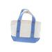 Tote Bag: Blue Color Block Bags