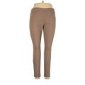 Jeans By Buffalo Leggings - High Rise: Brown Bottoms - Women's Size X-Large