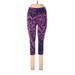 Nike Active Pants - Mid/Reg Rise: Purple Activewear - Women's Size Medium