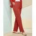 Blair Women's Washable Wool Blend Pants - Red - PL - Petite