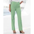 Blair Women's Slimtacular® Straight Leg Pull-On Pants - Green - 2X - Womens
