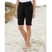Blair Women's Slimtacular® Pull-On Shorts - Black - 3X - Womens