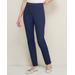 Blair Women's Everyday Slim-Leg Ponte Knit Pull-on Pants - Blue - 3X - Womens