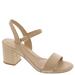 Cole Haan Josie Black Heel Sandal - Womens 7.5 Tan Sandal Medium