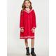 Dreimaster (Kids) Kleid Mädchen rot, 128