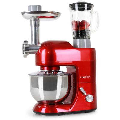Klarstein Klarstein Knetmaschine Küchenmaschine mit Fleischwolf, 2000W Teigmaschine Klein, 6 Image