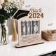 2024 Graduation Money Holders Wooden Money Clips - Stylish Graduation Season Gifts, Perfect for Preserving Memories and Celebrating Achievements with a Touch of Elegance