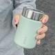 230ML Mini Stainless Steel 316 Thermos Mug Fashion Portable Pocket Vacuum Flask Coffee Tea Thermal Water Bottle Tumbler High Appearance Lightweight Outdoor Portable Cup Office Drinking Cup
