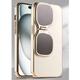 Lens Sunglasses Hard Clear Holder Phone Case For iPhone 12 13 14 15 Pro Max Shockproof Silicone Acrylic Stand Phone Case