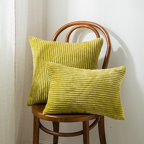 Dekorative Wurfkissen, Herbst-Kissenbezüge, schlicht, Nordeuropa, kurzer Plüsch, einfarbig, für Zuhause, Büro, Kissenbezug, Wohnzimmer, Schlafzimmer, Sofa, Kissenbezug, Rosa, Blau, Salbeigrün Image