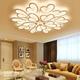 LED Ceiling Light 3/5/9/12/15 Heads Ceiling Lamp Acrylic Aluminum Stepless Dimming Bedroom 110-240V ONLY DIMMABLE WITH REMOTE CONTROL