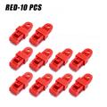 10PCS Push-Pull Tent Clips Tent Attachment Clips Outdoor Camping Tent Hooks Windproof Strap Barb Clips