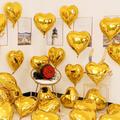 18 Inch Aluminum Film Balloon Set Wedding Engagement Decoration Love Birthday Wedding Room Christmas New Year's Day Decoration Wedding Celebration