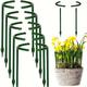 2/4pcs, Plant Plastic Bracket, Pile Frame, Greenhouse Layout, Semi Circular Fixed Rod, Indoor Flowers, Climbing Bracket