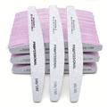 5 Pcs Nail File Strips - 80 100 180 Grit Filers For Shaping And Smoothing Toenails And Fingernails