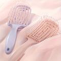 Detangling Paddle Brush For Wet Or Dry Hair - Hollow Out Scalp Massage Hair Comb For Smooth And -free Hair