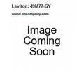 Leviton 49M77-GY 490 SERIES MALE PLUG