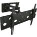 QCAI Full Motion TV Mount Articulating for LCD/LED Wall Mount Bracket with Swing Out Arm for 32 - 60 Flat Screens Up to VESA 750x450 175 lb Capacity Black (MI-319B)
