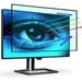 Removable 23.8 Inch Blue Light Screen Filter for Monitor 16:9 Frameless Monitor - Bubble Free High Clarity- Eye