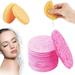 Turmeric Kojic Pads Glow Up Pads - Turmeric & Kojic Acid Pads Turmeric Kojic Acid Pads Glow Up Pads Turmeric and Kojic Acid Soap Pads for Cleansing & Exfoliating (Pink*50PCS)