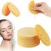 Turmeric Kojic Pads Glow Up Pads - Turmeric & Kojic Acid Pads Turmeric Kojic Acid Pads Glow Up Pads Turmeric and Kojic Acid Soap Pads for Cleansing & Exfoliating (Yelllow*30PCS)