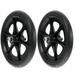 2 Pcs Tires Wheelchair Drive Front Wheels Attachments The Contr Walker Replacement Casters Plastic