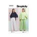 Simplicity Sewing Pattern 9926 - Misses and Women s Tops and Pants Size: AA (10-12-14-16-18)