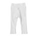 Qufokar Swim Pants Toddler Baby Clothes Baseball Baby Girls Boys Cotton Spring Autumn Solid Ribbed Long Pants Leggings