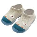 Funicet First Walker Baby Boys Girls Shoes Infant Toddler Footwear Newborn Prewalker Non-Slip Baby Shoe-Socks Gray 3-6 Months