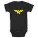 Infant s Wonder Woman Original Logo Black 12 Months
