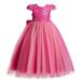 Dress Gift for Girls Girls Sequin Dress Party Toddler Baby Princess Dresses Little Girls Short Sleeve Wedding Gown Mesh Dress for Girls Save Big