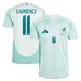 Men's adidas Santiago Giménez Green Mexico National Team 2024 Away Authentic Player Jersey