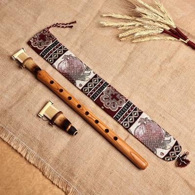 Sweet Morning Melodies,'Apricot Tree Wood Duduk Musical Instrument with Textile Case'