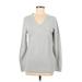 Tommy Hilfiger Pullover Sweater: Gray Tops - Women's Size Medium