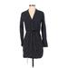 Gap Casual Dress - Shirtdress: Black Polka Dots Dresses - Women's Size X-Small