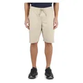Armani Exchange, Shorts, male, Beige, W36, Lyocell and Cotton Bermuda Shorts