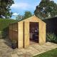 Mercia 10 x 8ft Double Door Timber Overlap Apex Shed with Assembly