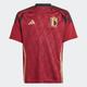adidas Belgium 24 Home Shirt Jnr - Team Collegiate Burgundy / YL 13-14Y