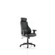 Winsor Black Leather Chair With Headrest - EX000213