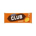 McVities Club Orange Biscuit Bars (Pack of 7) 37434