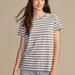 Lucky Brand Classic Crew - Women's Clothing Tops Tees Shirts in Navy Combo, Size XL